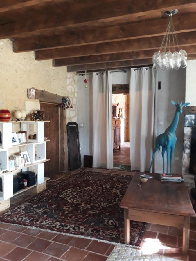 La Girafe Bleue Bed & Breakfast Lunas  Luaran gambar